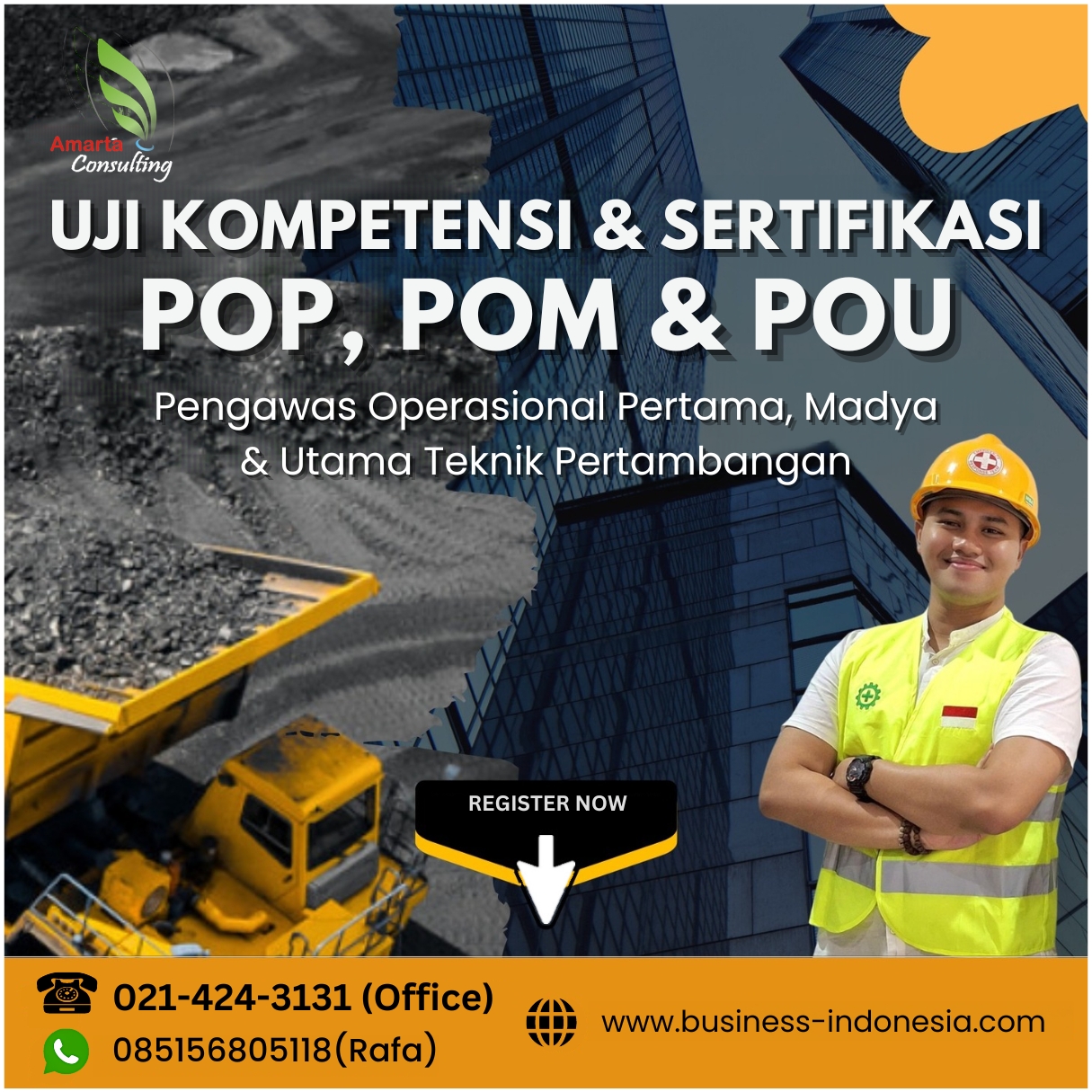 Sertifikasi POP Tenaga Teknik Pertambangan